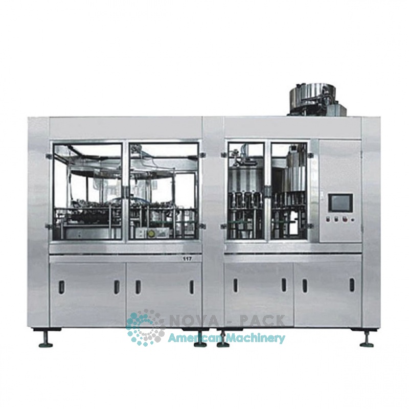 Máquina de embotellado de agua 3 en 1